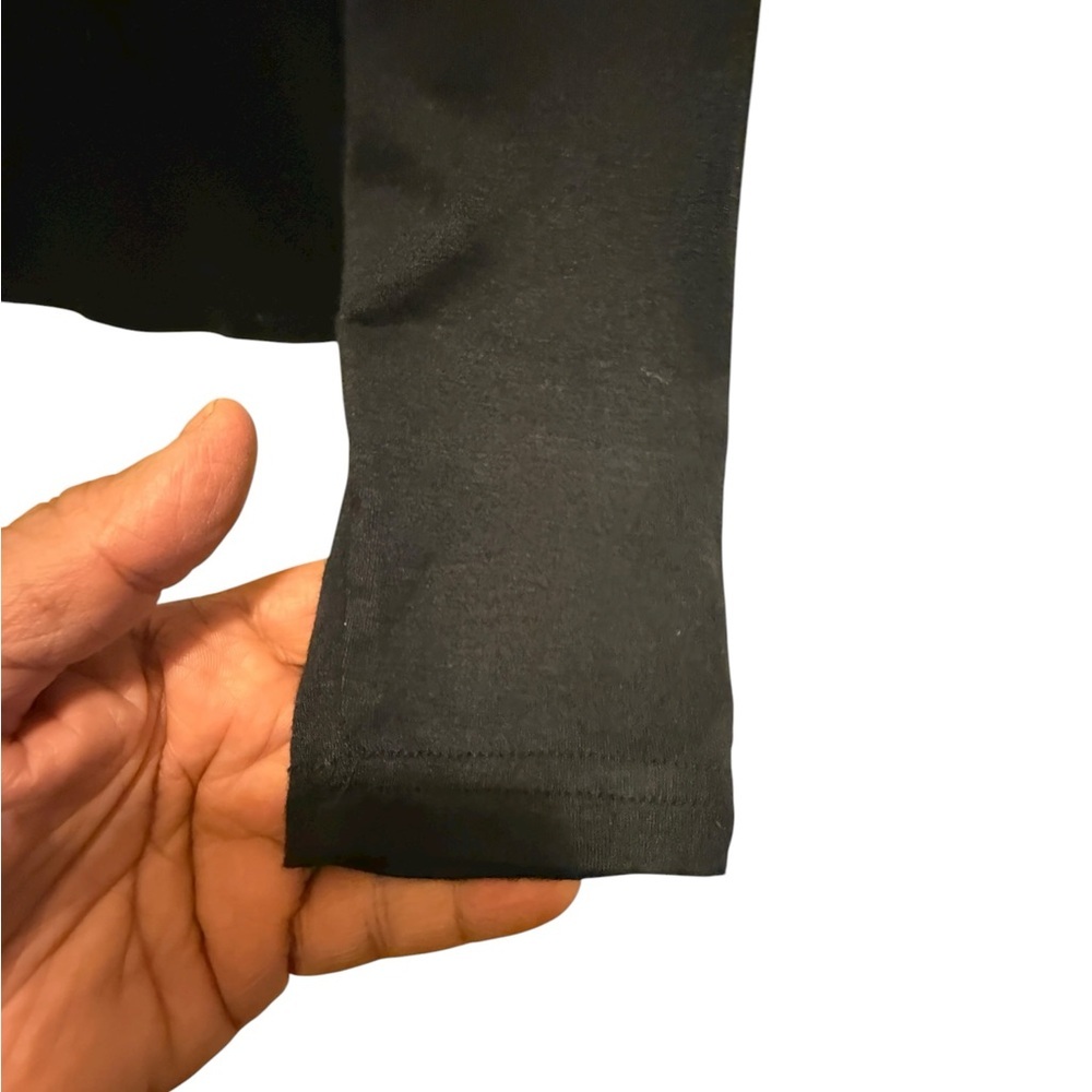 Black Long Sleeve Tee with Graphic Design back and front art design.👍conditions - Picture 5 of 14